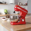 KitchenBrothers Küchenmaschine 1200W Rot - 5L Rührschüssel Produktbild-Vorschau 3