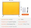 SucceBuy 6' x 8' spawalniczy ekran ochronny z ramą, Podgląd zdjęcia produktu 7