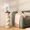 Pflanzenständer 1 regal twist beige 24x24cm  - Atmosphera Produktbild-Vorschau 3