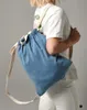 BagBase BG642 | Borsa da palestra Denim Gymsac - 46 x 37 cm Anteprima dell’immagine prodotto 3