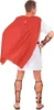 A man wearing a Roman warrior costume, viewed from the back. Anteprima dell’immagine prodotto