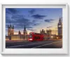 Roter Bus in London– Wandbild mit Rahmen – Gerahmtes Bild  Produktbild-Vorschau 1