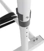 A close-up view of the height-adjustable support legs of a bed aid for seniors, showing the adjustment mechanism and straps. Náhled obrázku produktu