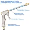Metall Garten Handbrause 4 Muster – Hochdruck Spritzpistole Produktbild-Vorschau 4