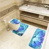 Badematten Set 3 Teilig Badvorleger WC Vorleger ohne Produktbild-Vorschau 6