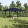 Partyzelt Blau 4x4 m PE, Pavillons & Partyzelte DesignMöbel Produktbild-Vorschau 1