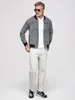 Ombre Clothing Herren-Bomber Ndamukong grau XL Produktbild-Vorschau 6