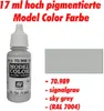 Vallejo 70.989, 17 ml, Grau, Matte, Flasche Produktbild-Vorschau 6