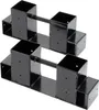 Wiltec Holzstapelhilfe für Kaminholz im 2er Set, 335 x 85 x Produktbild-Vorschau 1