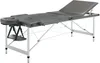 vidaXL Massagetisch mit 3 Zonen Aluminiumrahmen Anthrazit Produktbild-Vorschau 1