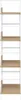 vidaXL Bücherregal 4 Regalböden Eiche 60×27,6×124,5 cm Produktbild-Vorschau 4