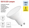 LED Lampe Classic MR16 Weiß/ GU10 / 1,3 W (16 W) / 150 lm / Kalt-Weiß Produktbild-Vorschau