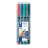 STAEDTLER Folienstift Lumocolor F perm 4St Produktbild-Vorschau 9
