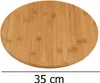 Excellent Houseware Drehbare Servierplatte, Bambus, 35 cm, Produktbild-Vorschau 9