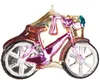 BRUBAKER Fahrrad Pink mit Glitzer - Handbemalte Produktbild-Vorschau 2