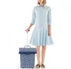 Reisenthel trolley M, Torba wózek, Niebieski, Biały, Podgląd zdjęcia produktu 4