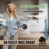 BigDean Wäscheständer 20m extra hoch & Dicke Leinen Produktbild-Vorschau 5