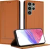 Handyhülle für Samsung Galaxy S23 Ultra Leder Flip Produktbild-Vorschau 1
