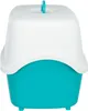 TRIXIE Katzentoilette Vico, mit Haube - türkis/weiß - 40 × Produktbild-Vorschau 3