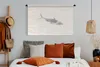 MuchoWow® Wandteppich Wandbehang Fisch - Meer - Aquarell Produktbild-Vorschau 4
