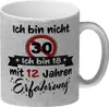 30. Geburtstag Glitzer-Kaffeebecher mit lustigem Spruch: 18 Produktbild-Vorschau 1