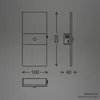 Lampada da parete a LED Lampada da parete senza Anteprima dell’immagine prodotto 13