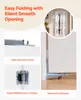 VEVOR, ensemble complet de porte pliante coulissante, Voir les images du produit 5