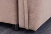 riess-ambiente Design Schlafsofa APARTMENT 215cm taupe Cord Produktbild-Vorschau 11