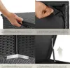 tectake® Aluminium Auflagenbox - 145x82,5x79,5cm - Robustes Produktbild-Vorschau 4