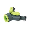 2-Wege-Wasserhahn-Verteiler 3/4 Zoll BSP auf 1/2 Zoll Produktbild-Vorschau 2