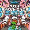 Katzen Malbuch - Cozy Malbuch - Space Cats: Katzen im Produktbild-Vorschau 1