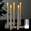 sada 6 LED blikajúcich tyčinkových sviečok s teplým svetlom Náhľad obrázku produktu 8