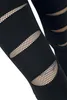 Gothicana by EMP Damen schwarze Leggings mit Netzlöchern L Produktbild-Vorschau 3
