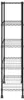 vidaXL Lagerregal mit 5 Böden und Rollen 75x35x155 cm Produktbild-Vorschau 5