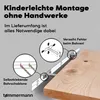 tømmermann - Wandregal mit Baumkante - massives Produktbild-Vorschau 5