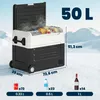 Outsunny Kompressor Kühlbox 50L -20℃-20℃ Elektrisch Kühlbox Produktbild-Vorschau 3