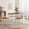 Set da pranzo HOMCOM, tavolo da pranzo, 4 sedie, set da Anteprima dell’immagine prodotto 9