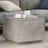 vidaXL Stolik kawowy z oświetleniem LED betonowy szary Podgląd zdjęcia produktu 2