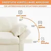Merax 4-Sitzer Ecksofa U-/L-förmiges, Modulares Chenille Produktbild-Vorschau 9