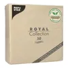 Servietten "ROYAL Collection" 1/4-Falz 40 cm x 40 cm sand Produktbild-Vorschau 3