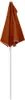 vidaXL Demi-parasol avec mât 180x90 cm rouge terracotta Voir les images du produit 6