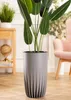 HowHomely | Set di fioriere - Stripped - Grigio - Design Anteprima dell’immagine prodotto 8