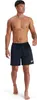 A man wearing navy blue Speedo swim shorts. Produktbild-Vorschau
