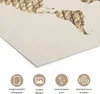 MuchoWow® Poster Weltkarte - Seil - Braun 60x40 cm - Produktbild-Vorschau 2