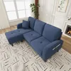 Narożna sofa Merax w kształcie litery L z leżanką, Podgląd zdjęcia produktu 5