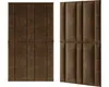 Wandkissen Preston braun Leder-Optik 15 x 90 cm Produktbild-Vorschau 4
