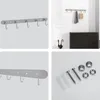 Intirilife appendiabiti in acciaio inox modello C - 5 ganci Anteprima dell’immagine prodotto 4