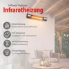 Chauffage infrarouge pour terrasse, chauffage radiant pour Voir les images du produit 18