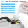 2000W Dampfreiniger mit 13 Zubehör, 5 bar Produktbild-Vorschau 2
