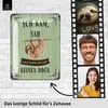 LANOLU Retro Blechschild Faultier, lustige Sprüche Schild Produktbild-Vorschau 2